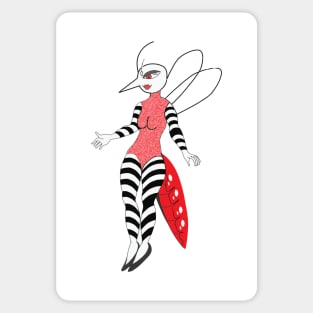 Friendly Mosquito Sticker